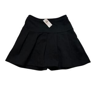 NWT Gap Kids Black Pleated Skirt - Youth Medium (8)